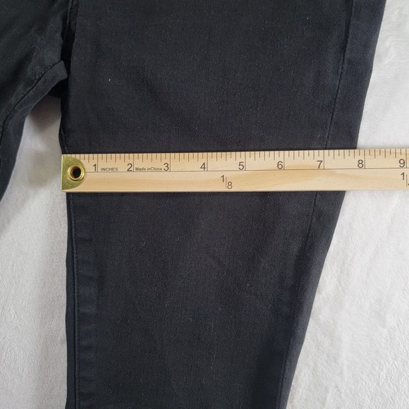 ARMANI EXCHANGE Women's Jeans Size 29 Black Super Skinny Mid-Rise Stretch Denim - Picture 12 of 16